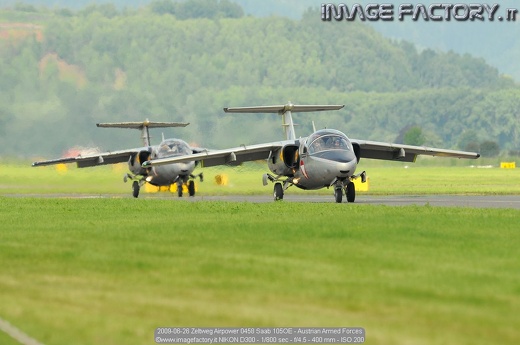 2009-06-26 Zeltweg Airpower 0458 Saab 105OE - Austrian Armed Forces